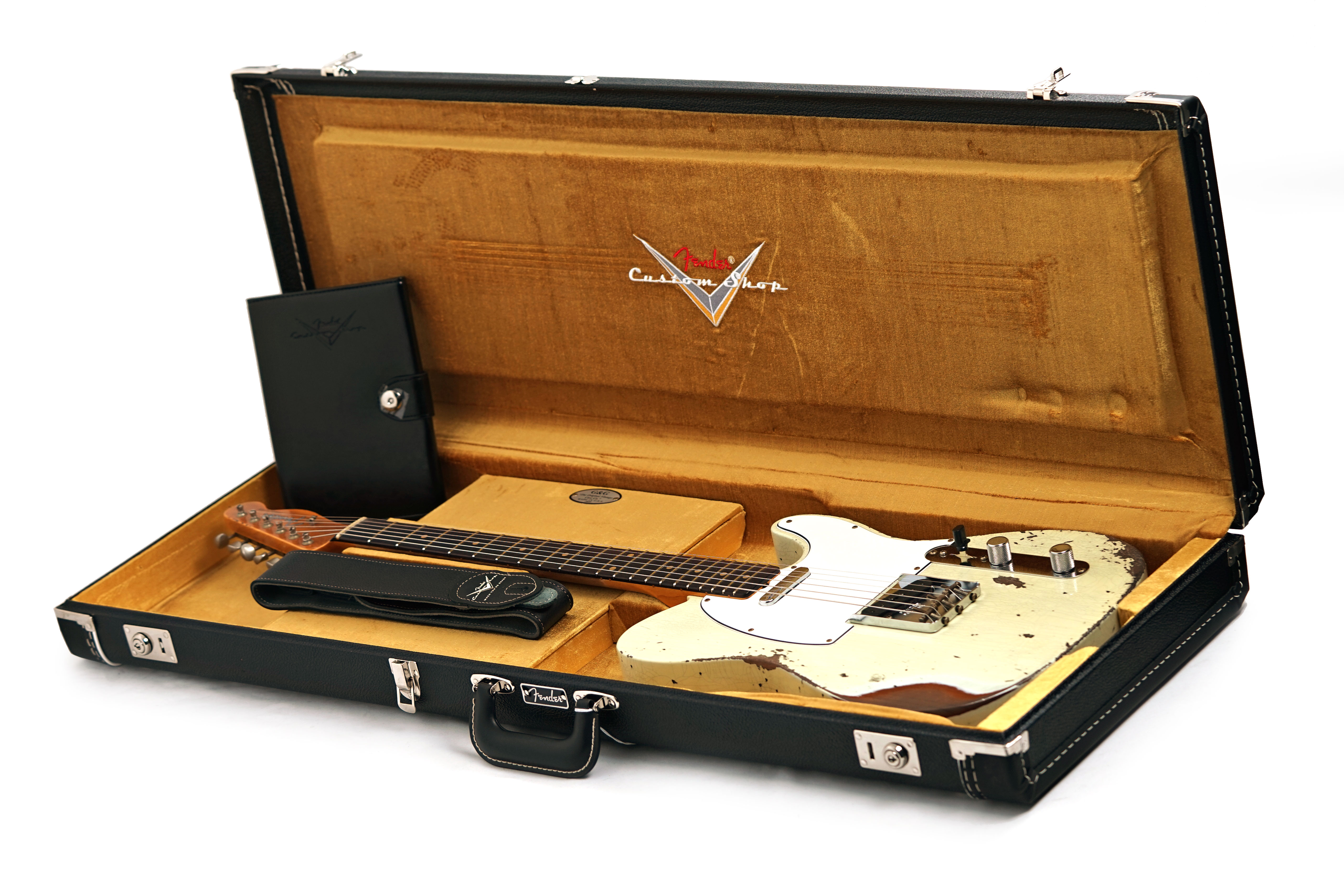 Fender Custom Shop 1961 Telecaster Heavy Relic Faded Aged Tomatillo Green #CZ587820