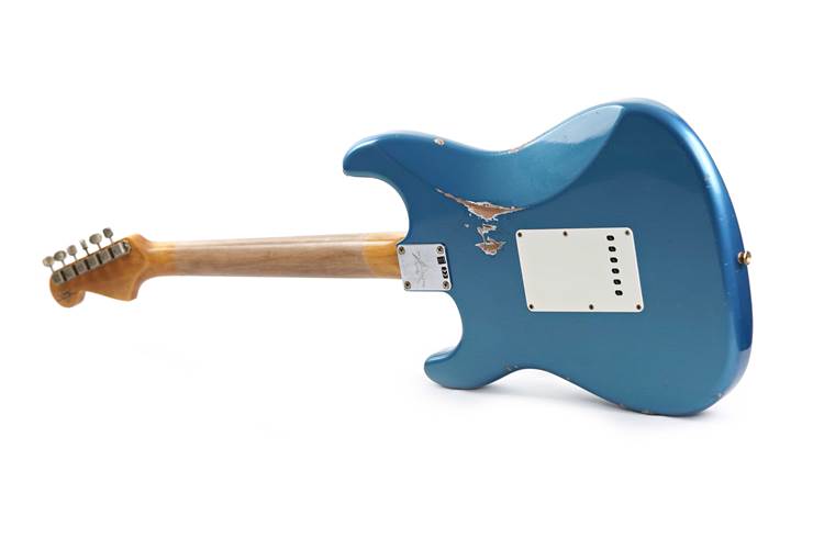 Fender Custom Shop 1962 Stratocaster Relic Aged Lake Placid Blue #CZ587046 Fender Custom Shop 1962 Stratocaster Relic Aged Lake Placid Blue #CZ587046