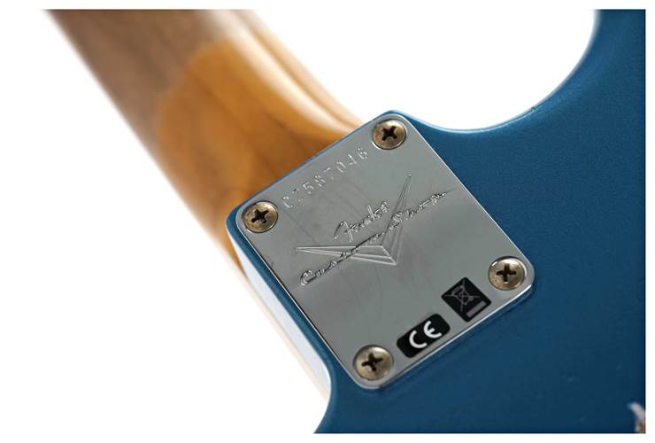 Fender Custom Shop 1962 Stratocaster Relic Aged Lake Placid Blue #CZ587046 Fender Custom Shop 1962 Stratocaster Relic Aged Lake Placid Blue #CZ587046