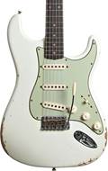 Fender Custom Shop 1962 Stratocaster Relic Aged Olympic White #CZ586958