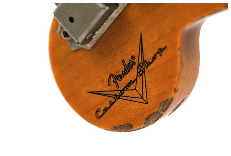 Fender Custom Shop 1965 Stratocaster Super Heavy Relic Super Faded Aged Sherwood Green Metallic over 3-Color Sunburst #CZ586962 Fender Custom Shop 1965 Stratocaster Super Heavy Relic Super Faded Aged Sherwood Green Metallic over 3-Color Sunburst #CZ586962