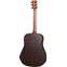 Martin D-X2E Rosewood Left Handed Back View
