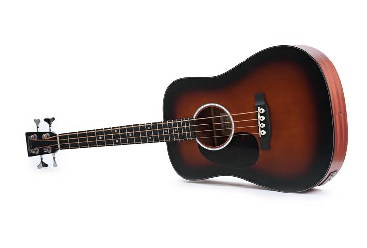 Martin DJR-10E Dreadnought Junior Short Scale Acoustic Bass Burst Left Handed  Martin DJR-10E Dreadnought Junior Short Scale Acoustic Bass Burst Left Handed