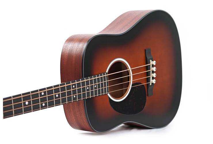 Martin DJR-10E Dreadnought Junior Short Scale Acoustic Bass Burst Left Handed  Martin DJR-10E Dreadnought Junior Short Scale Acoustic Bass Burst Left Handed