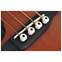 Martin DJR-10E Dreadnought Junior Short Scale Acoustic Bass Burst Left Handed  Front View