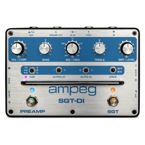 Ampeg SGT DI Blue Line Anniversary Edition Pedal Ampeg SGT DI Blue Line Anniversary Edition Pedal