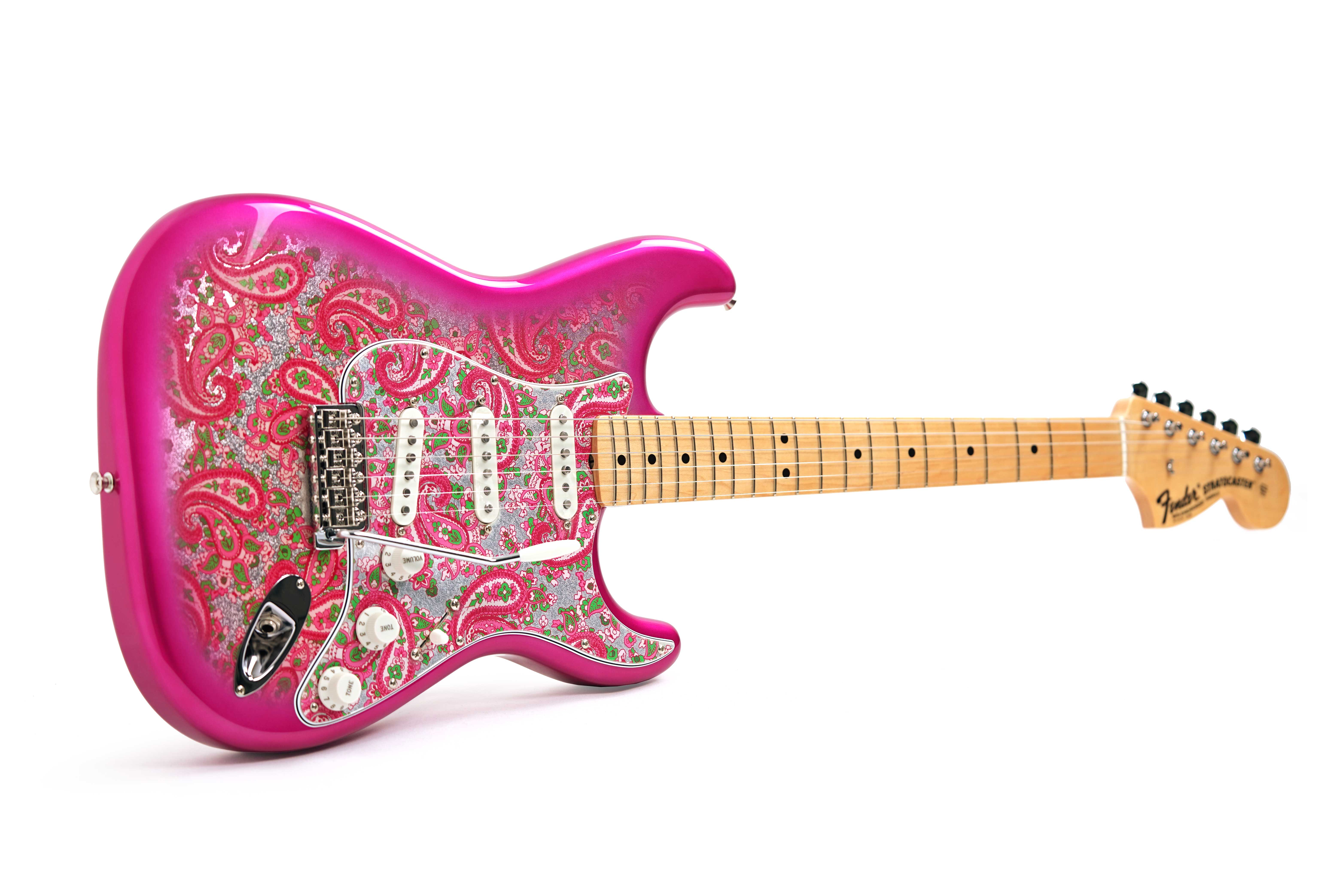 Fender guitarguitar Exclusive Made in Japan Limited Stratocaster Pink Paisley Maple Fingerboard