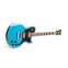 D'Angelico Deluxe Brandon Niederauer Atlantic Sonic Blue (Ex-Demo) #W2204289 Front View