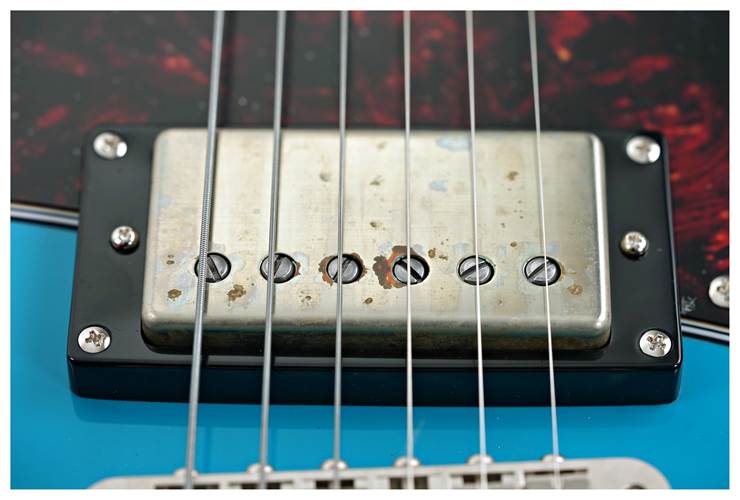 D'Angelico Deluxe Brandon Niederauer Atlantic Sonic Blue (Ex-Demo) #W2204289 D'Angelico Deluxe Brandon Niederauer Atlantic Sonic Blue (Ex-Demo) #W2204289