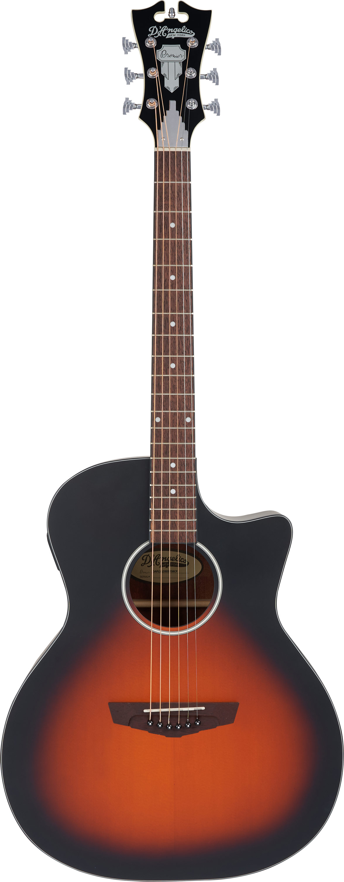 D'Angelico Premier Gramercy Ls Satin Vintage Sunburst