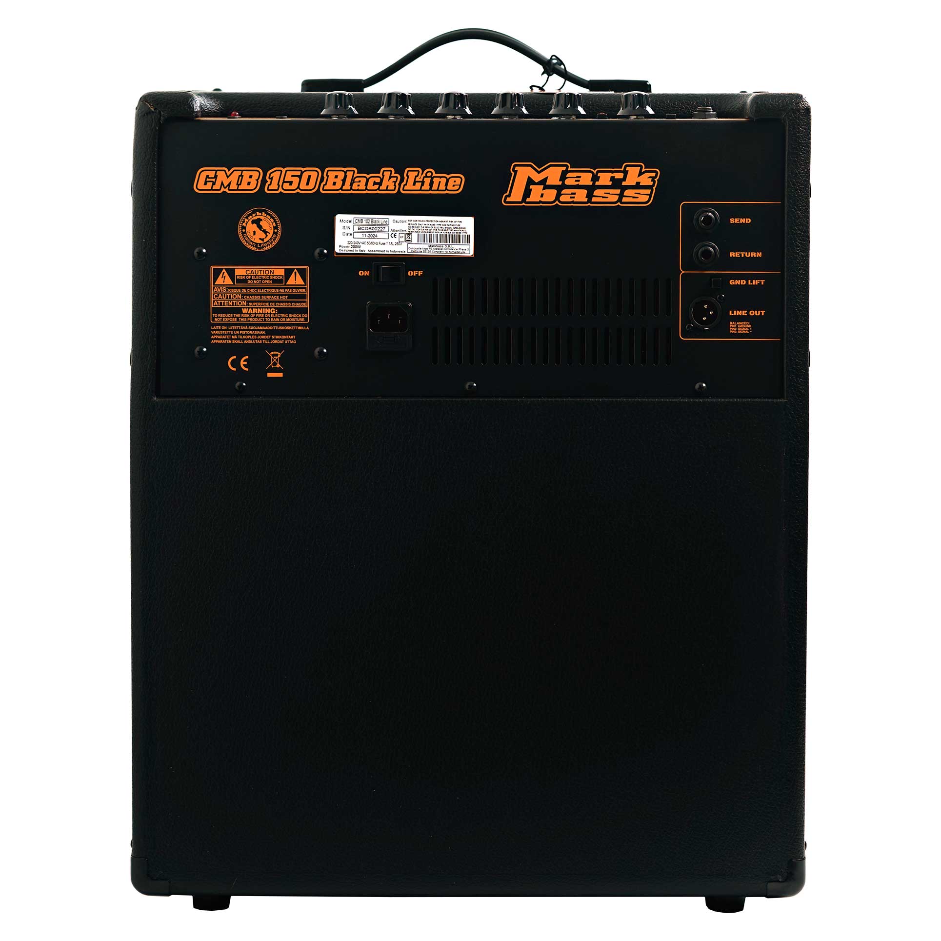 Mark Bass CMB 102 BlackLine - 2x10 Inch Bass Combo (Ex-Demo) #BCDB00227