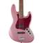 Squier FSR Classic Vibe 60s Jazz Bass Laurel Fingerboard Matching Headstock Burgundy Mist Front View