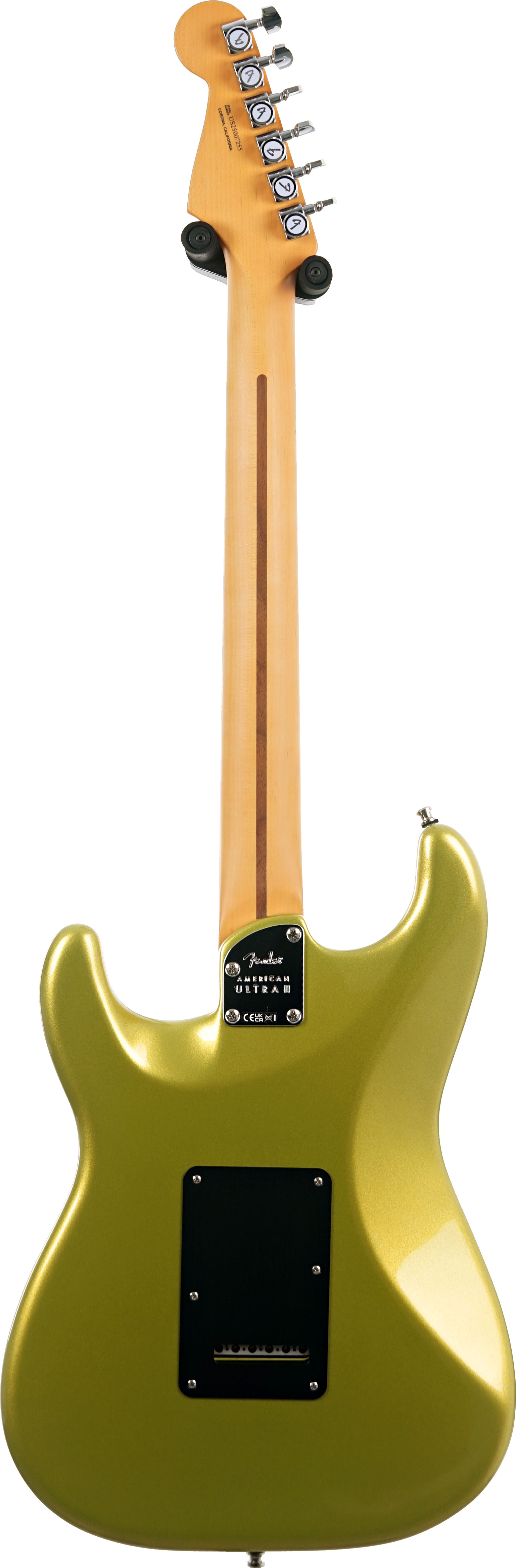 Fender American Ultra II Stratocaster HSS Solar Flare Ebony Fingerboard #US25007255