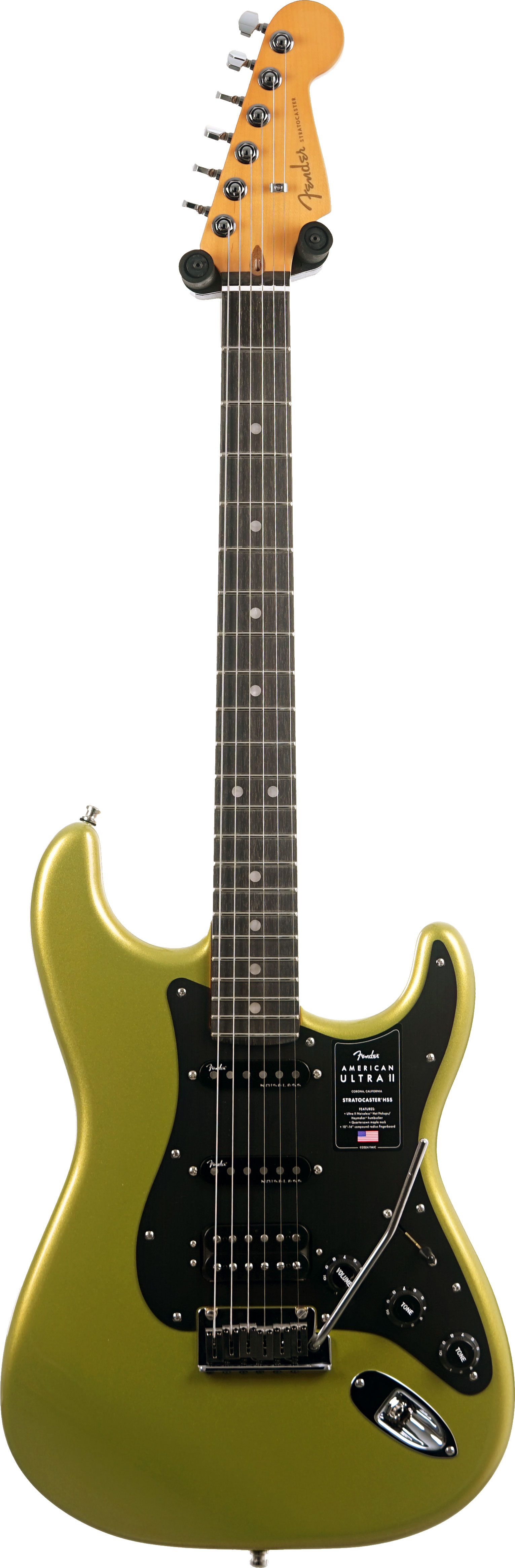 Fender American Ultra II Stratocaster HSS Solar Flare Ebony Fingerboard #US25007255