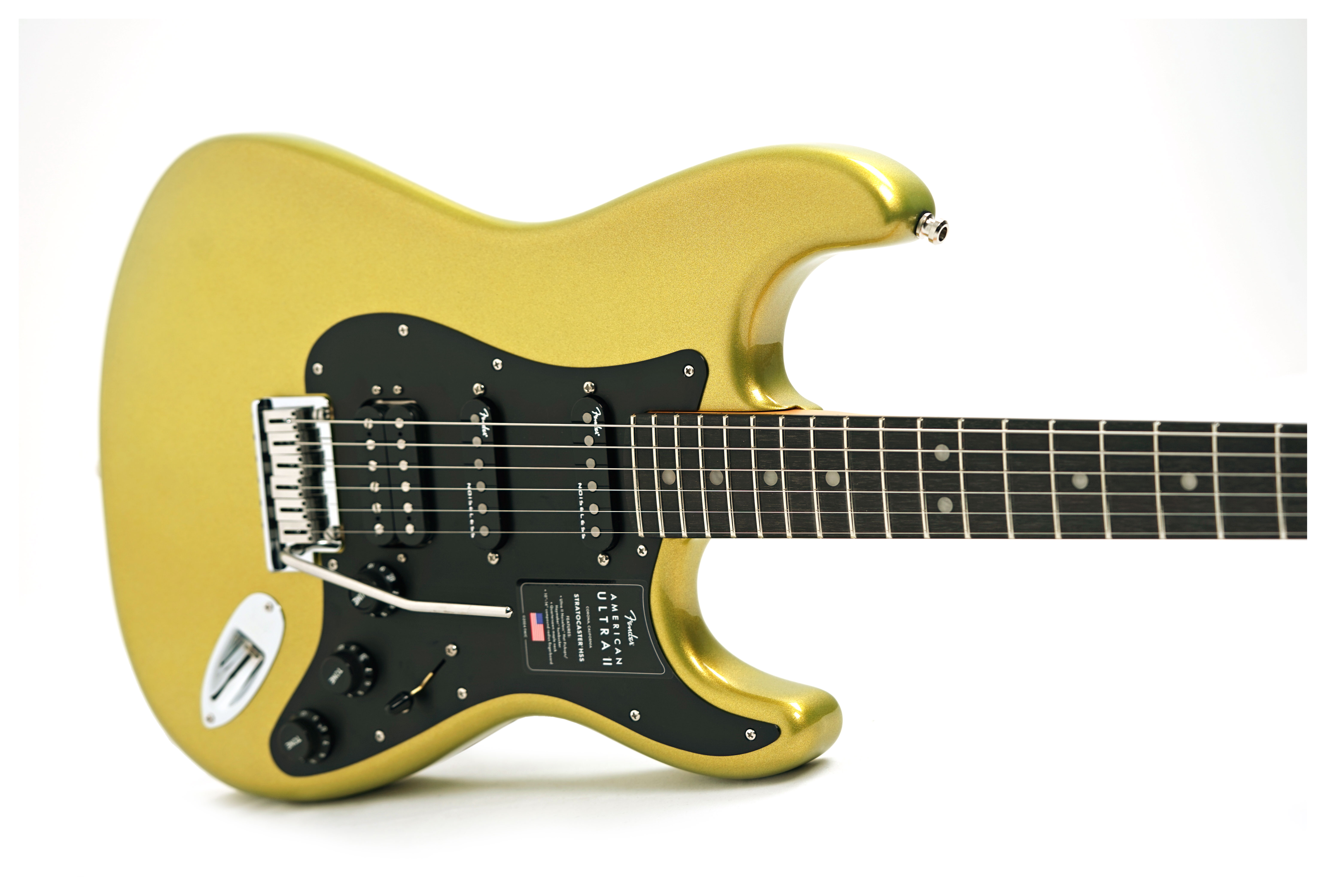 Fender American Ultra II Stratocaster HSS Solar Flare Ebony Fingerboard #US25007255