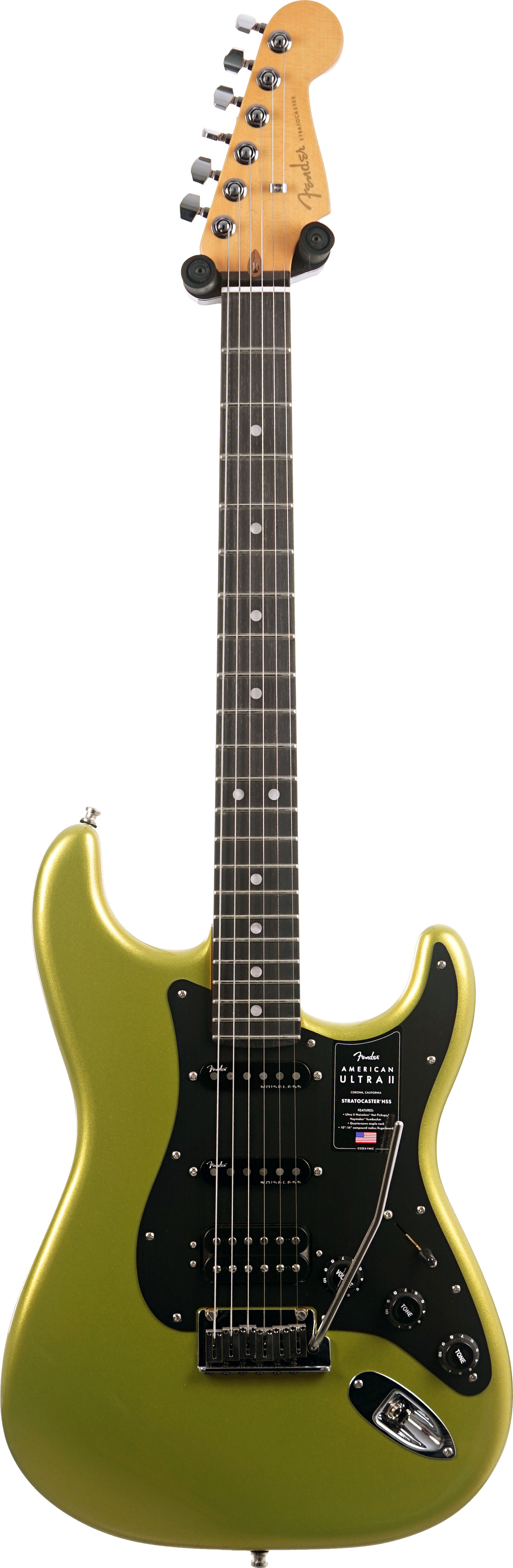 Fender American Ultra II Stratocaster HSS Solar Flare Ebony Fingerboard #US25004020