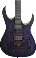 Mayones Duvell Elite 6 4A Curly Poplar Trans Dirty Purple Blue Burst #DF2411881