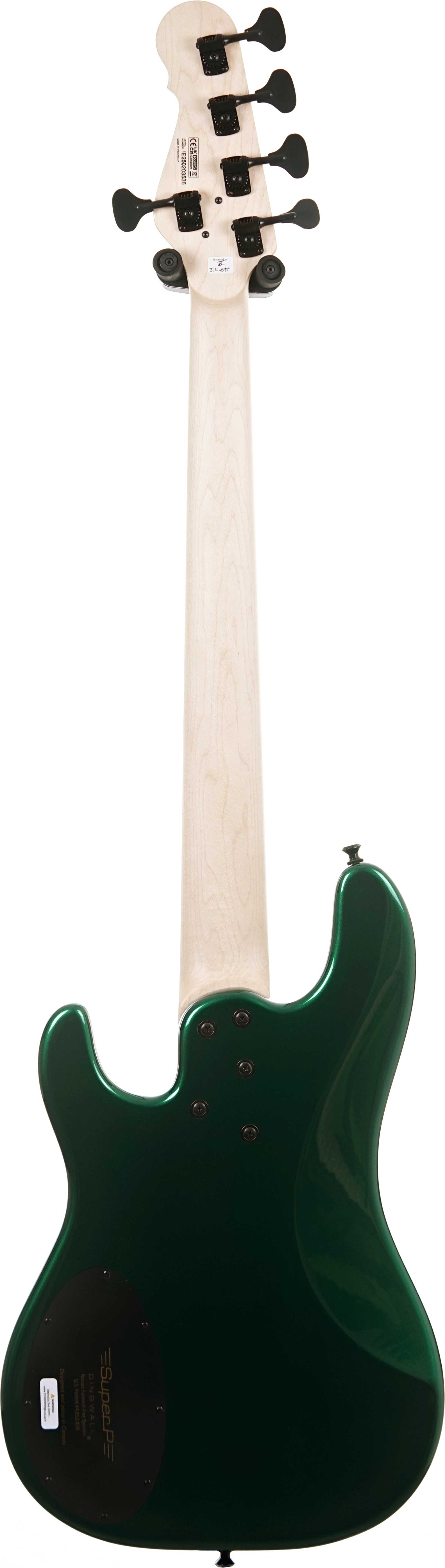 Dingwall SP1 5-String Gloss Dark Candy Green #IE250203536