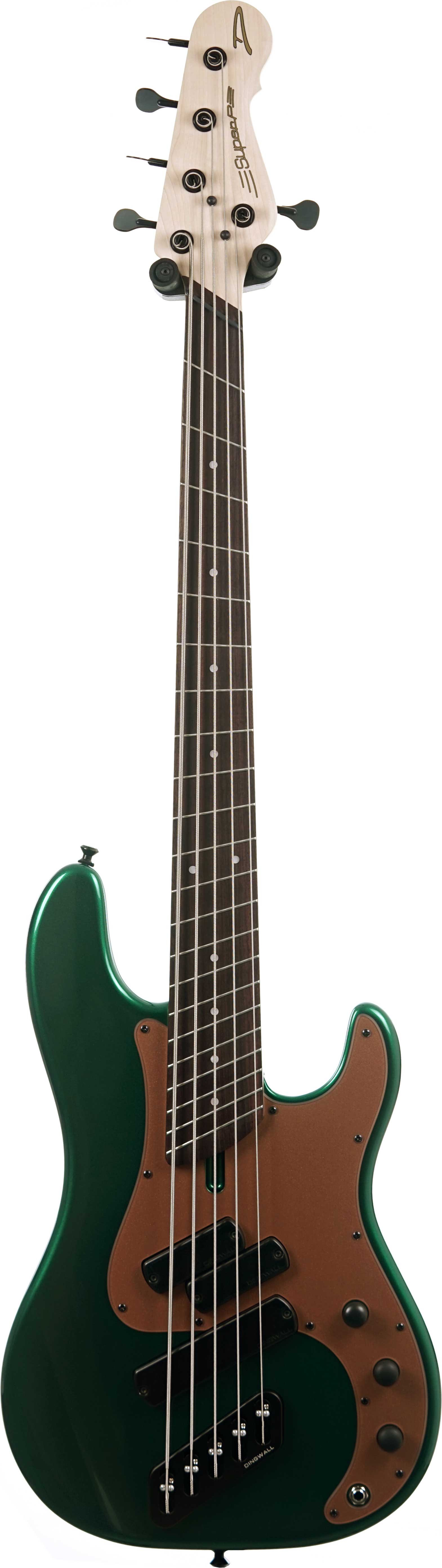 Dingwall SP1 5-String Gloss Dark Candy Green #IE250705849