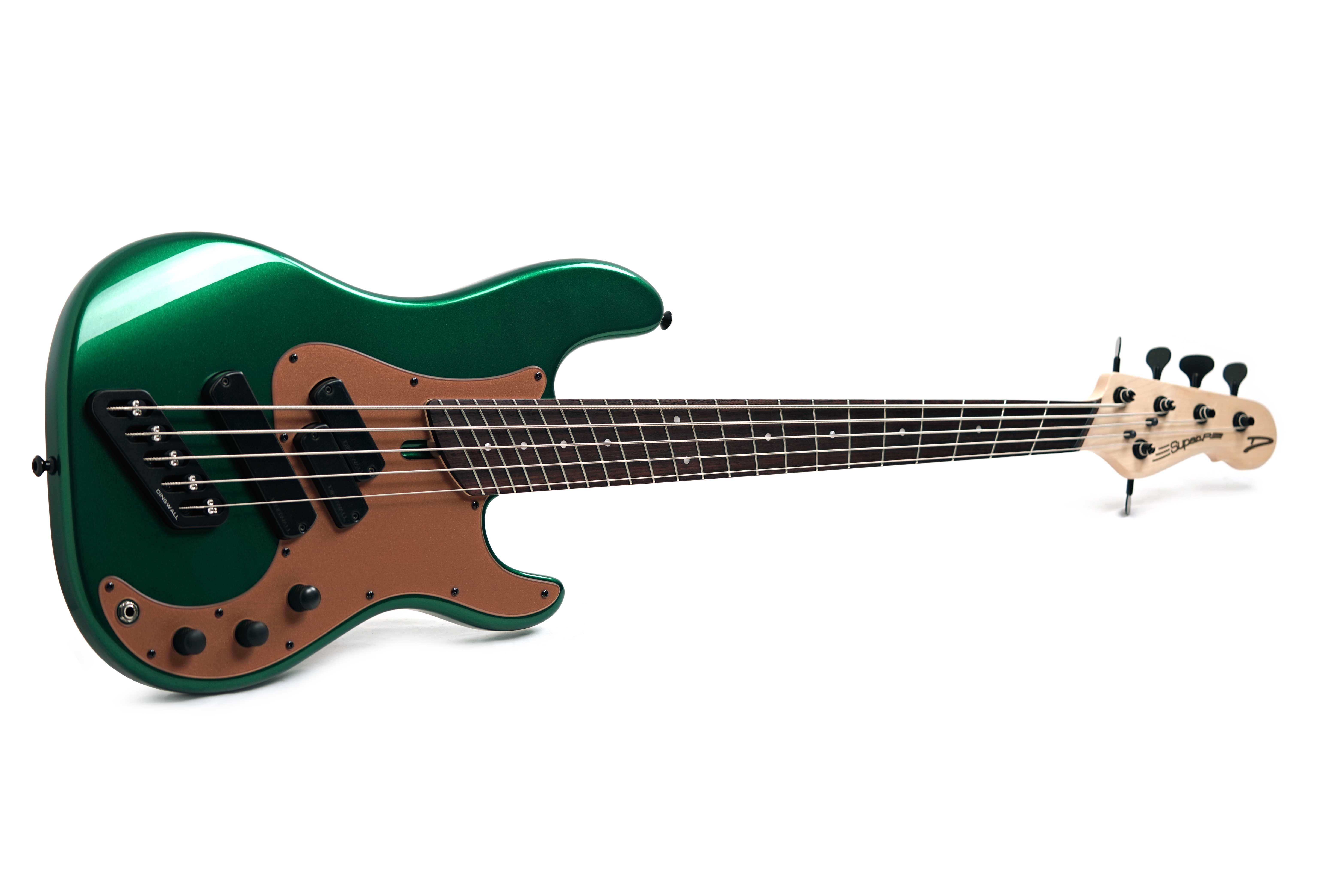 Dingwall SP1 5-String Gloss Dark Candy Green #IE250705849