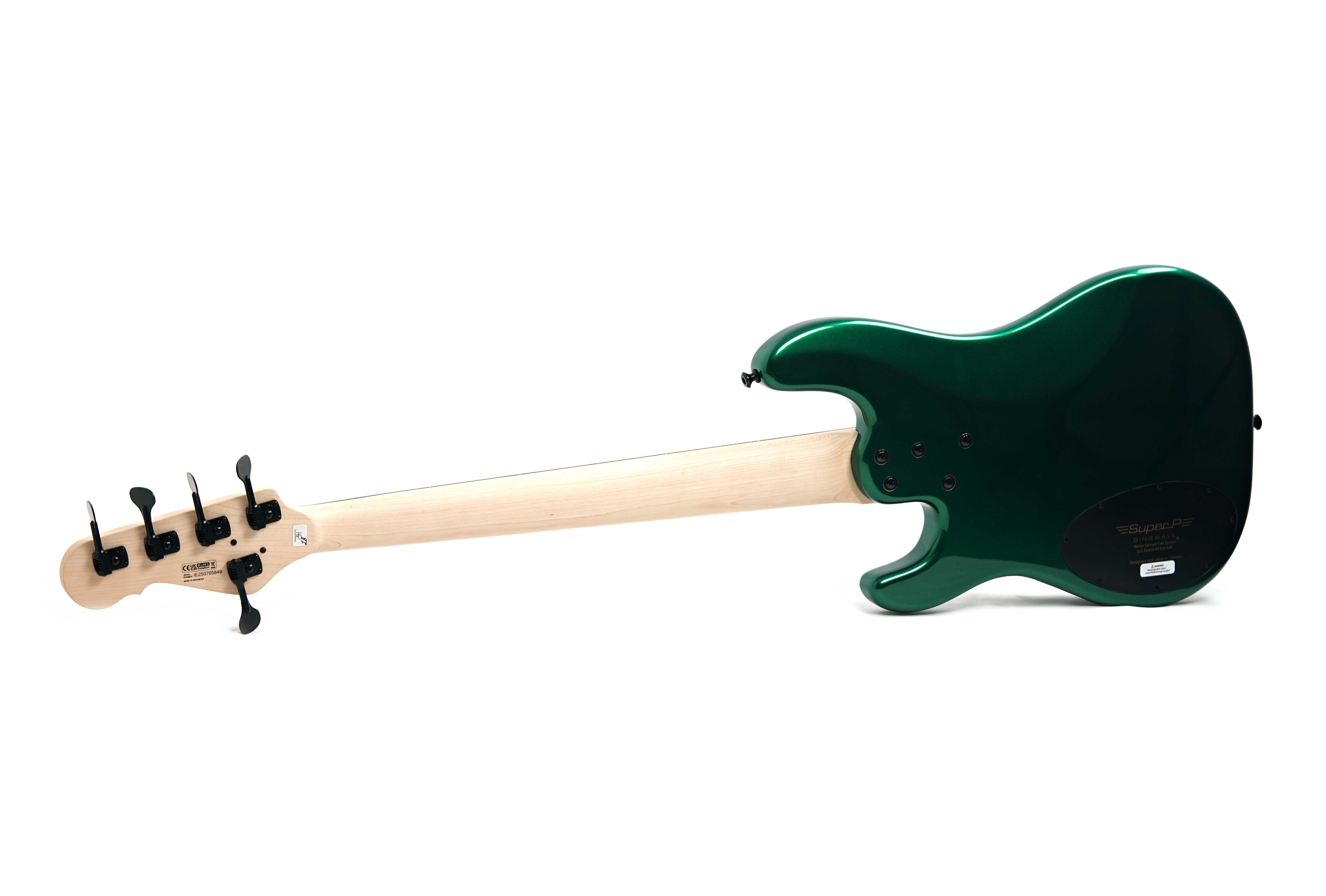 Dingwall SP1 5-String Gloss Dark Candy Green #IE250705849