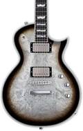 ESP Original Series Eclipse Custom Silver Liquid Metal Burst