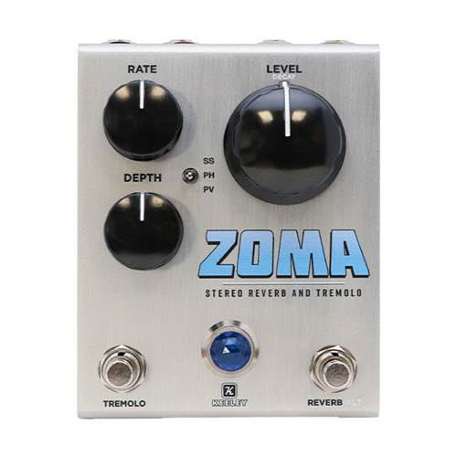 Keeley Zoma Custom Shop High Fidelity Reverb and Tremolo Pedal Keeley Zoma Custom Shop High Fidelity Reverb and Tremolo Pedal