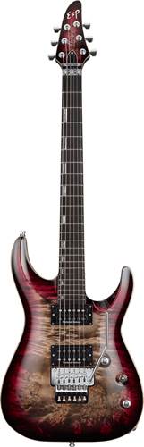 ESP Original Series Horizon Custom Floyd Rose Burl Maple Reptile Red Burst ESP Original Series Horizon Custom Floyd Rose Burl Maple Reptile Red Burst