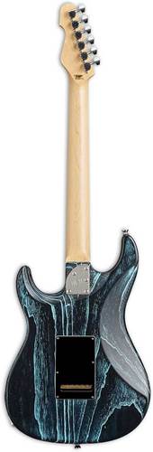 ESP Original Series Snapper-AS/M Driftwood Black with Blue Filler ESP Original Series Snapper-AS/M Driftwood Black with Blue Filler