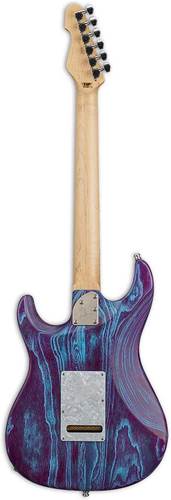 ESP Snapper-AS/M Driftwood Indigo Purple With Blue Filler ESP Snapper-AS/M Driftwood Indigo Purple With Blue Filler