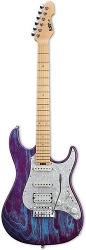 ESP Snapper-AS/M Driftwood Indigo Purple With Blue Filler ESP Snapper-AS/M Driftwood Indigo Purple With Blue Filler