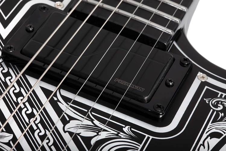 Schecter Solo-II Przym Palladium GBLK Schecter Solo-II Przym Palladium GBLK
