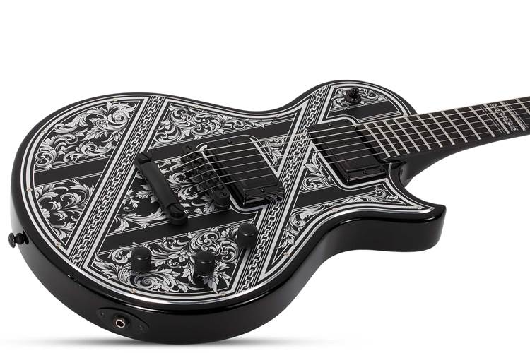 Schecter Solo-II Przym Palladium GBLK Schecter Solo-II Przym Palladium GBLK