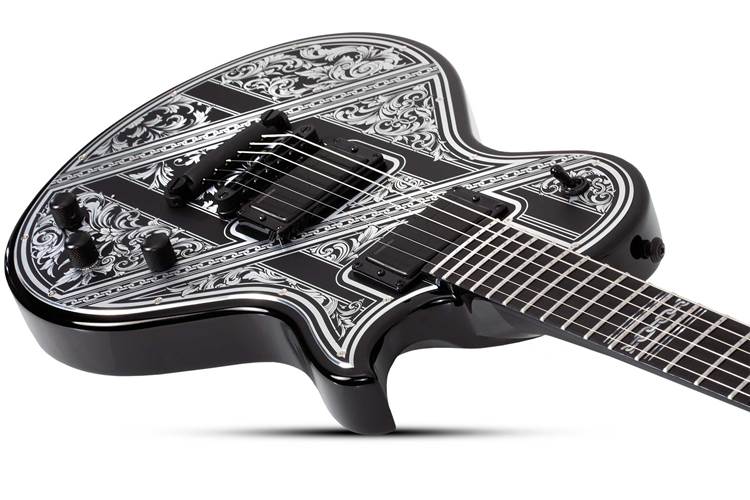 Schecter Solo-II Przym Palladium GBLK Schecter Solo-II Przym Palladium GBLK
