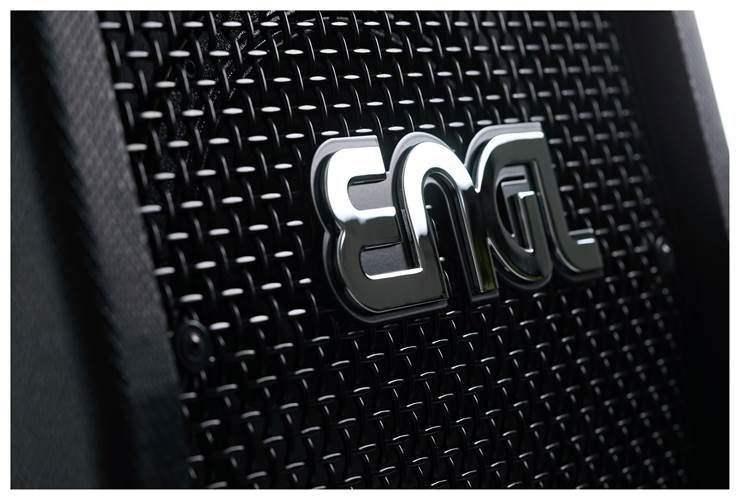 Engl Custom Shop E633 Fireball 25 Valve Amp Head + E112VSB 1x12 Slanted Cabinet - Black Snakeskin with Green Illumination #6332513702 Engl Custom Shop E633 Fireball 25 Valve Amp Head + E112VSB 1x12 Slanted Cabinet - Black Snakeskin with Green Illumination #6332513702