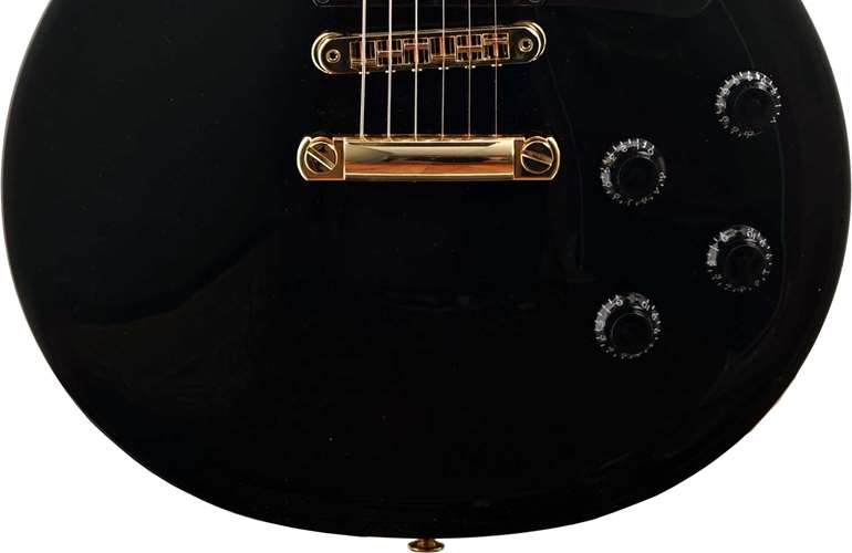 Gibson Les Paul Studio Ebony Gold Hardware (Ex-Demo) #203450313 Gibson Les Paul Studio Ebony Gold Hardware (Ex-Demo) #203450313