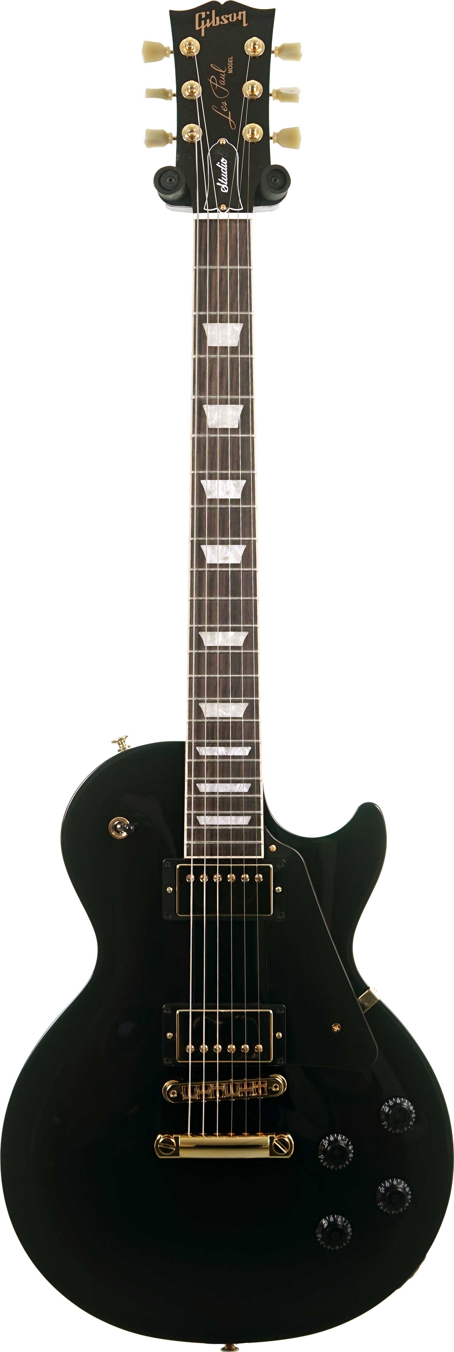 Gibson Les Paul Studio Ebony Gold Hardware #203450190