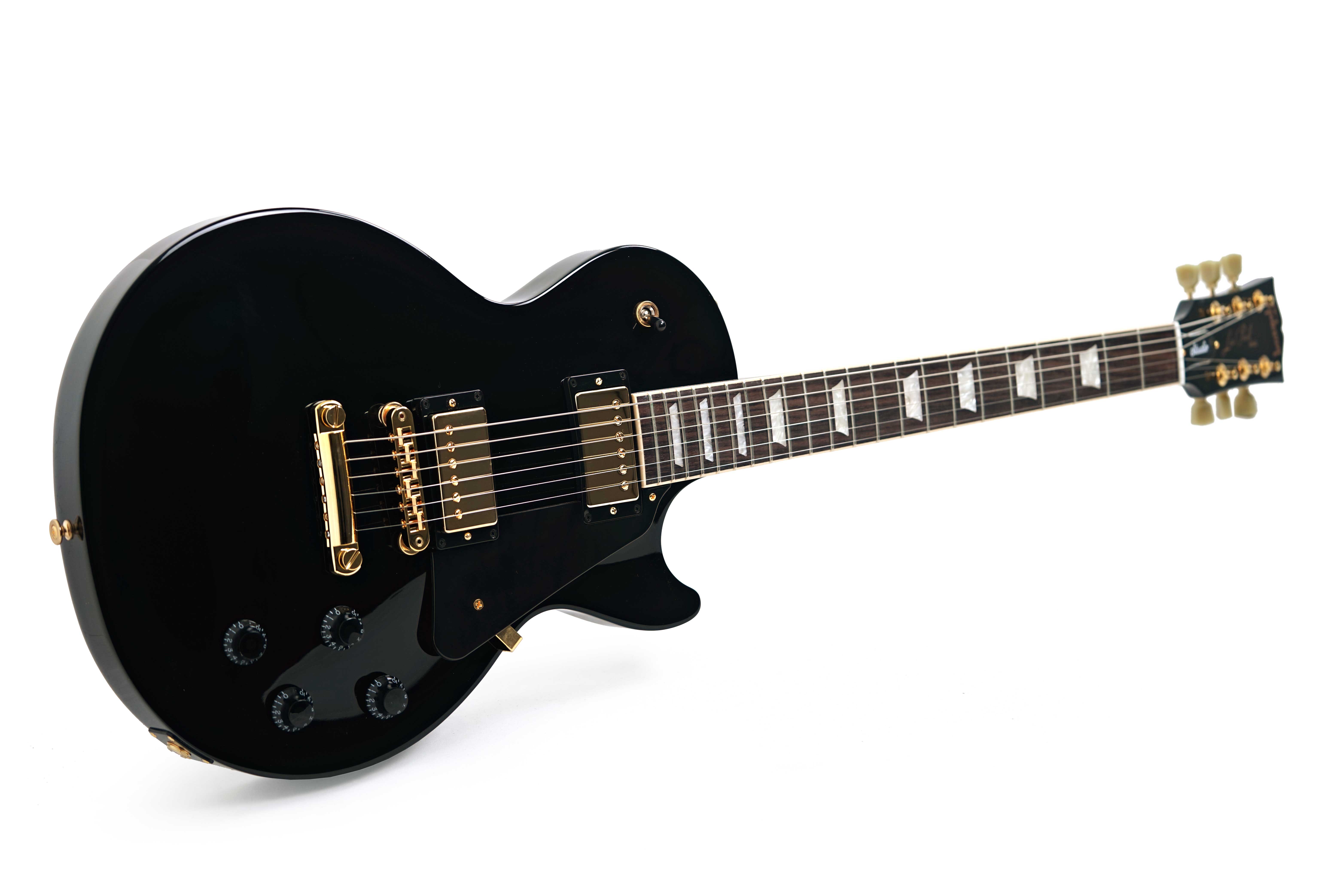 Gibson Les Paul Studio Ebony Gold Hardware #203450190