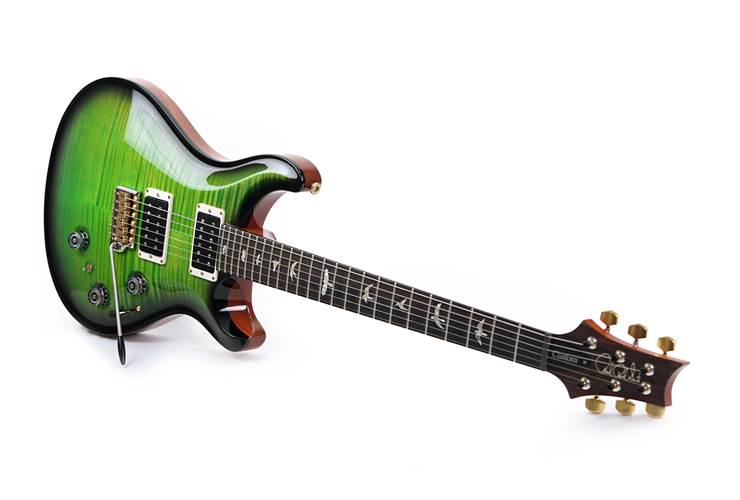 PRS Custom 24 Piezo Eriza Verde Smokeburst #0358751 PRS Custom 24 Piezo Eriza Verde Smokeburst #0358751