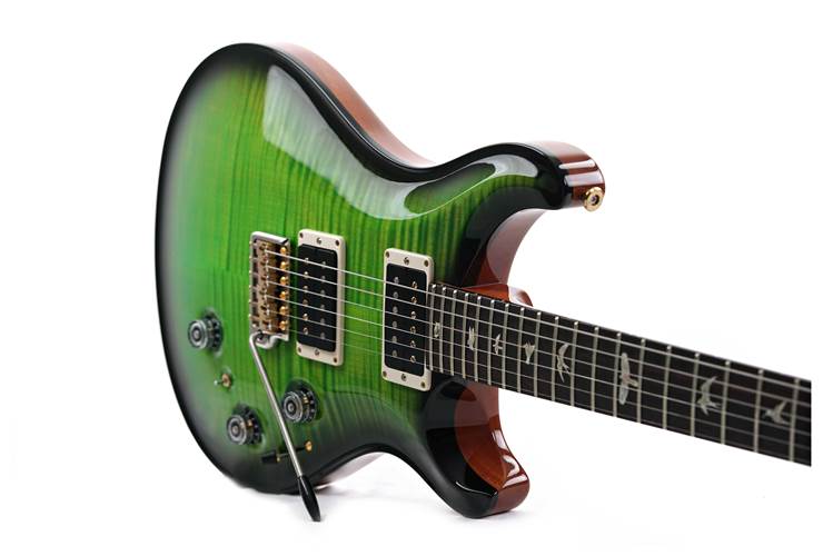 PRS Custom 24 Piezo Eriza Verde Smokeburst #0358751 PRS Custom 24 Piezo Eriza Verde Smokeburst #0358751