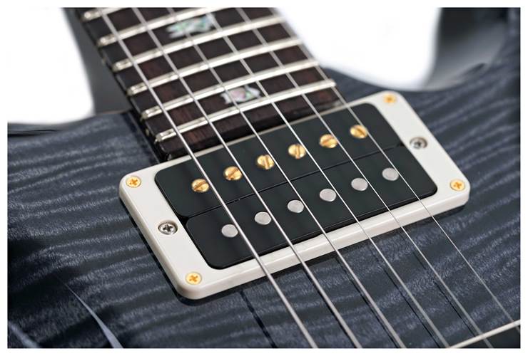 PRS Custom 24 10 Top Grey Black #0388910 PRS Custom 24 10 Top Grey Black #0388910