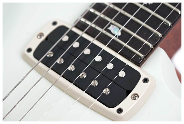 PRS Custom 24-08 Satin Antique White/Natural Back #0383238 PRS Custom 24-08 Satin Antique White/Natural Back #0383238