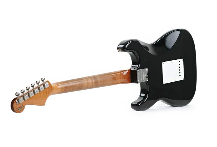 Fender Custom Shop Limited Edition Roasted 1965 Stratocaster Lush Closet Classic Aged Black #CZ579625 Fender Custom Shop Limited Edition Roasted 1965 Stratocaster Lush Closet Classic Aged Black #CZ579625