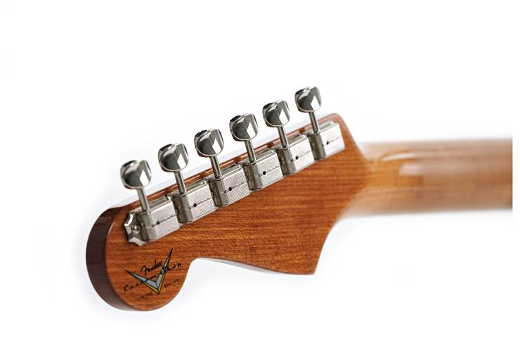 Fender Custom Shop Limited Edition Roasted 1965 Stratocaster Lush Closet Classic Aged Sage Green Metallic #CZ579161 Fender Custom Shop Limited Edition Roasted 1965 Stratocaster Lush Closet Classic Aged Sage Green Metallic #CZ579161