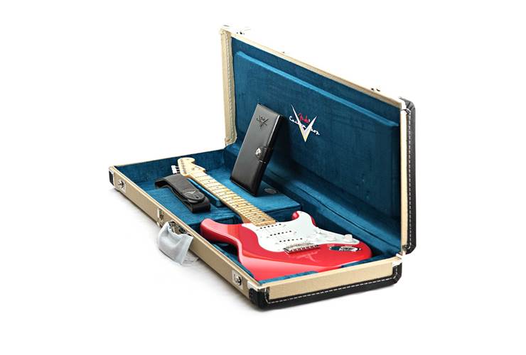 Fender Custom Shop Early 1955 Stratocaster Time Capsule Fiesta Red #R122212 Fender Custom Shop Early 1955 Stratocaster Time Capsule Fiesta Red #R122212