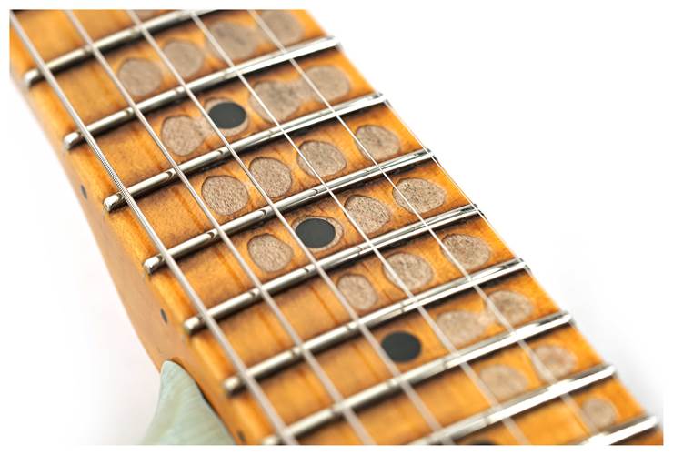 Fender Custom Shop Limited Edition 1954 Stratocaster Heavy Relic Super Faded Aged Sonic Blue Over 2-Tone Sunburst #LXX0731 Fender Custom Shop Limited Edition 1954 Stratocaster Heavy Relic Super Faded Aged Sonic Blue Over 2-Tone Sunburst #LXX0731