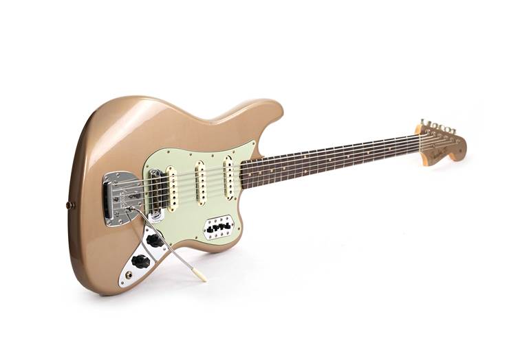 Fender Custom Shop Limited Edition Bass VI Journeyman Relic Aged Shoreline Gold #CZ572688 Fender Custom Shop Limited Edition Bass VI Journeyman Relic Aged Shoreline Gold #CZ572688