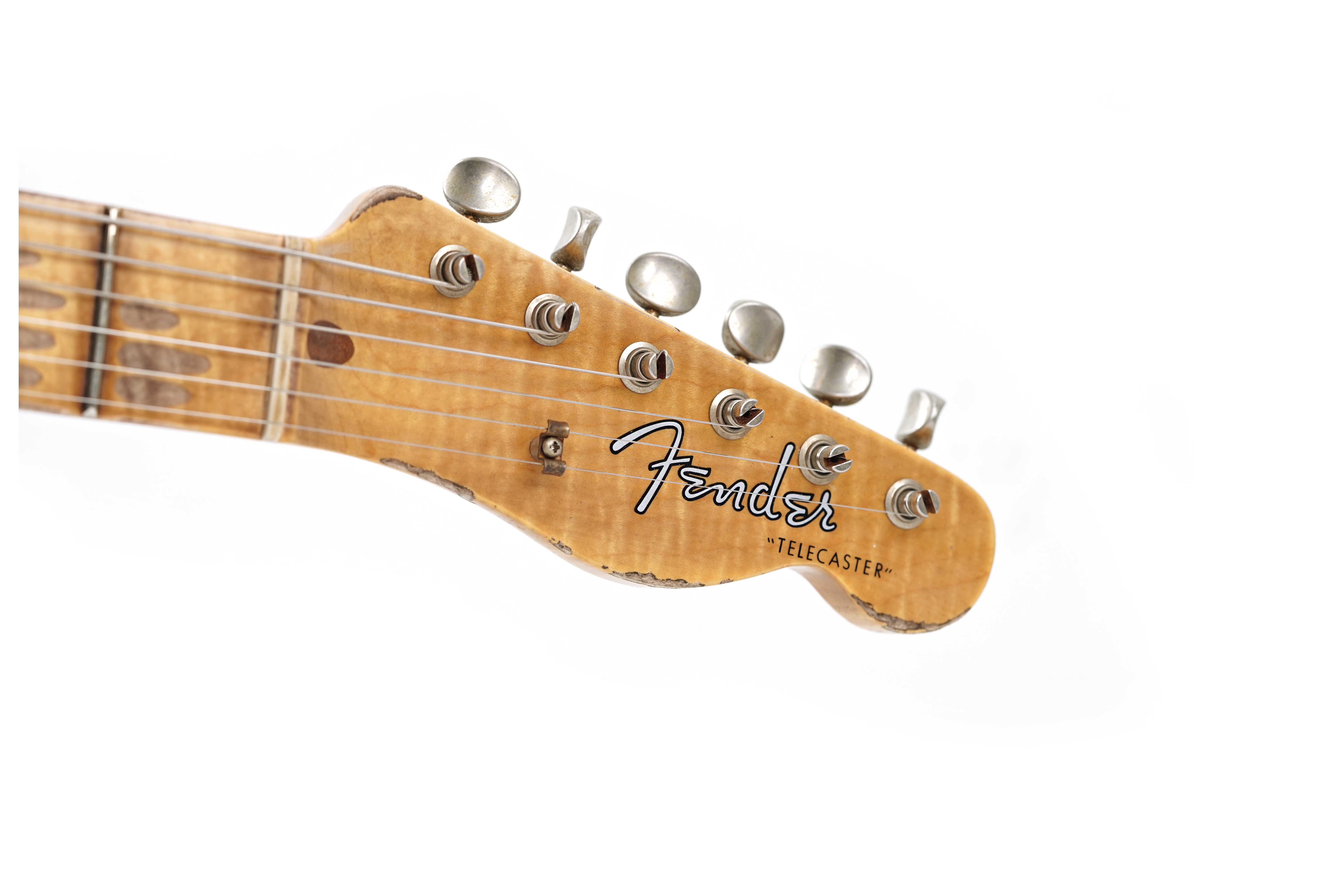 Fender Custom Shop Limited Edition Mischief Maker Stratocaster Heavy Relic Aged Surf Green Over Pink Paisley #CZ581057