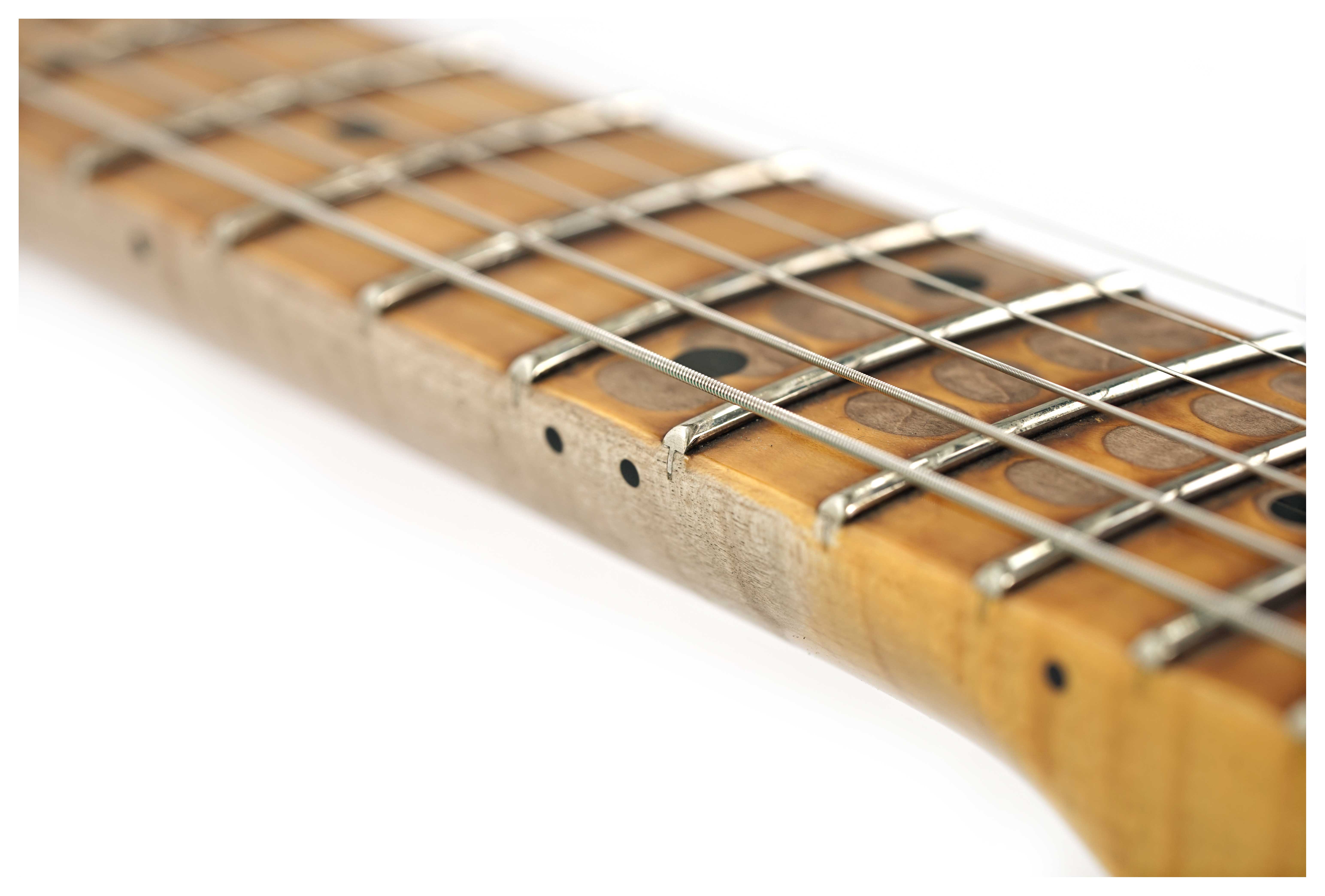 Fender Custom Shop Limited Edition Mischief Maker Stratocaster Heavy Relic Aged Surf Green Over Pink Paisley #CZ581057