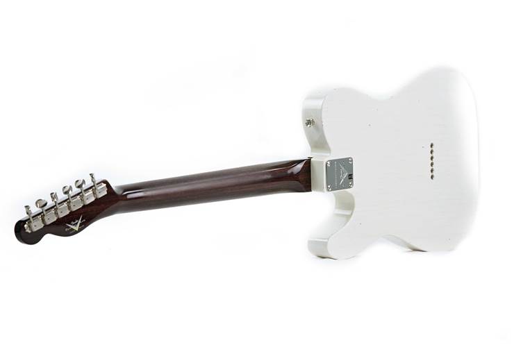 Fender Custom Shop Limited Edition 1950s Telecaster Thinline Roadworn Journeyman Relic with Closet Classic Hardware Aged White Blonde #R136846 Fender Custom Shop Limited Edition 1950s Telecaster Thinline Roadworn Journeyman Relic with Closet Classic Hardware Aged White Blonde #R136846